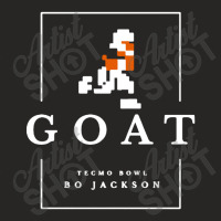 Goat Tecmo Bowl Bo Jackson Ladies Fitted T-shirt | Artistshot