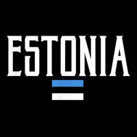 Estonia Flag Vintage White Text T Shirt Adjustable Cap | Artistshot