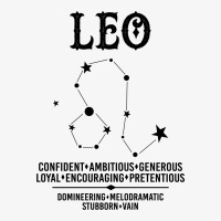 Leo Zodiac Sign Ladies Fitted T-shirt | Artistshot