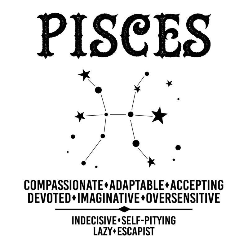 Pisces Zodiac Sign V-neck Tee | Artistshot