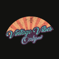 Vintage Vibes Only Scorecard Crop Tee | Artistshot