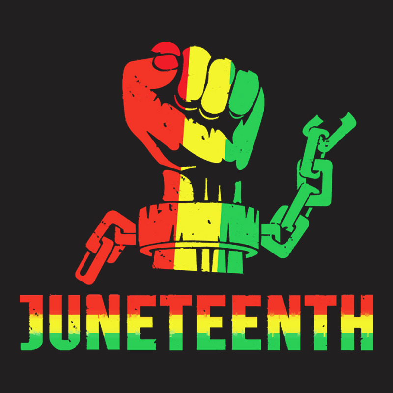 Juneteenth T  Shirtjuneteenth Fist T  Shirt T-shirt | Artistshot