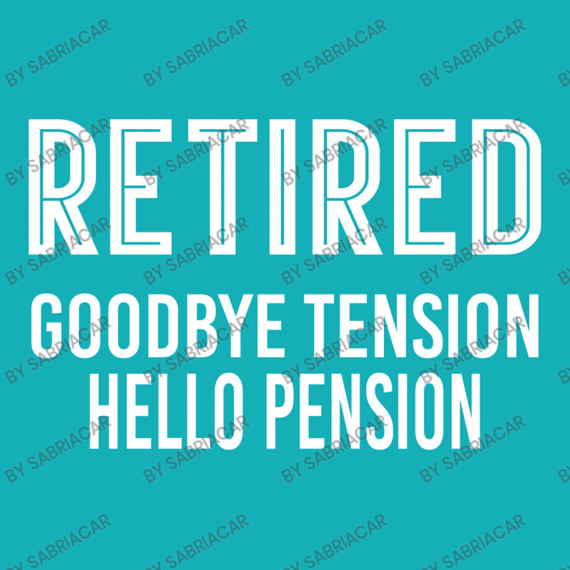 Retired Goodbye Tension Hello Pensiyon Tote Bags | Artistshot