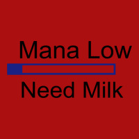 Gaming Mana Low Need Milk Printed Hat | Artistshot