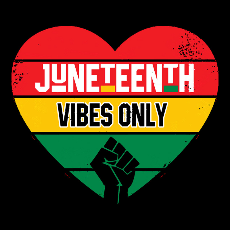 Juneteenth Vibes Only T  Shirt Juneteenth Heart Vibes Only T  Shirt Pocket T-shirt | Artistshot