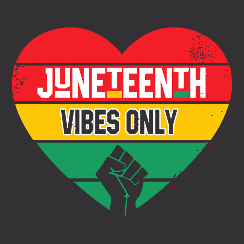 Juneteenth Vibes Only T  Shirt Juneteenth Heart Vibes Only T  Shirt Vintage Hoodie And Short Set | Artistshot