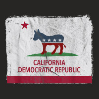 California Democratic Republic (vintage)   Democrat T Shirt Ladies Fitted T-shirt | Artistshot