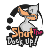 Shut The Duck Up Adjustable Strap Totes | Artistshot