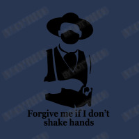 Forgive Me If I Dont Shake Hands Ladies Denim Jacket | Artistshot