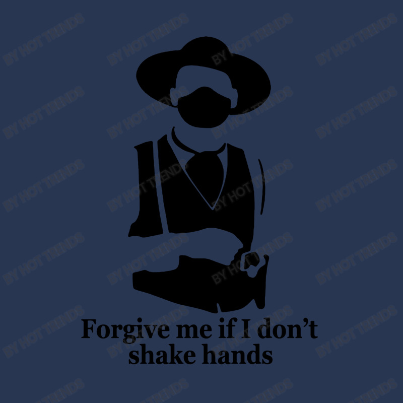 Forgive Me If I Dont Shake Hands Ladies Denim Jacket by Hot Trends | Artistshot