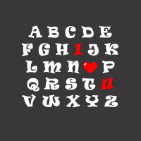Alphabet I Love You Ladies Curvy T-shirt | Artistshot