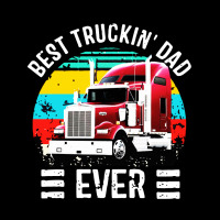 Father’s Day Best Truckin’ Dad Ever Cropped Hoodie | Artistshot