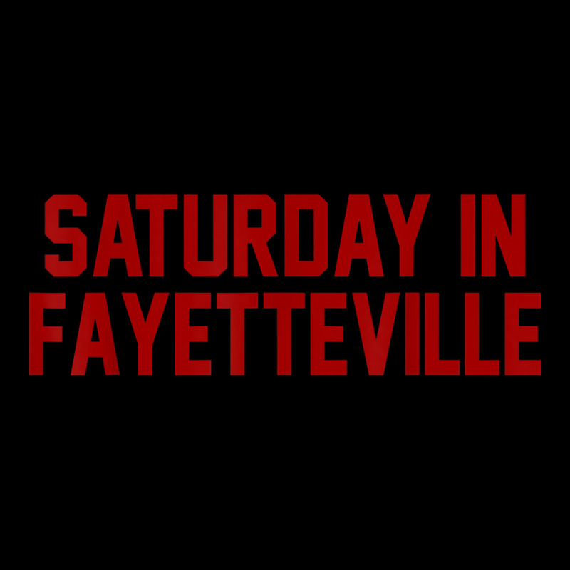 Saturday In Fayetteville Football T Shirt For Game Day Youth Jogger by MoczoTenleigh | Artistshot