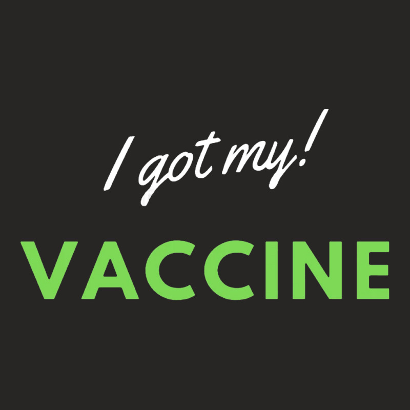 I Got My Vaccine Ladies Fitted T-Shirt by Kahvel | Artistshot