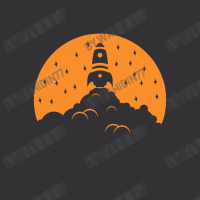 Rocket Launch Orange Vintage Short | Artistshot