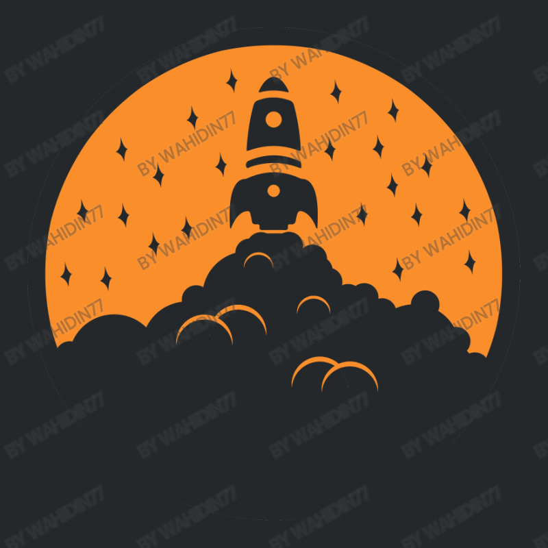 Rocket Launch Orange Crewneck Sweatshirt | Artistshot