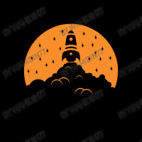 Rocket Launch Orange Pocket T-shirt | Artistshot