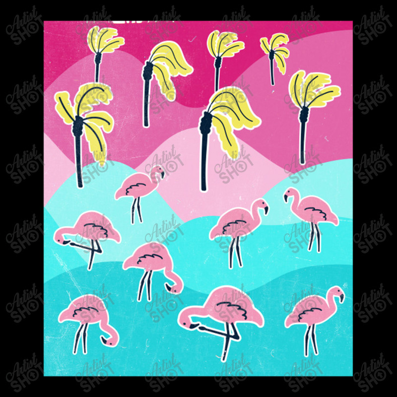 Flamingo In Paradise   Flamingo Long Sleeve Shirts by lajurkananoe | Artistshot