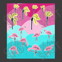 Flamingo In Paradise   Flamingo Men's Polo Shirt | Artistshot