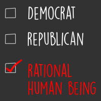 Democrat, Republican, Rational Human Being   Vote For Change T Shirt Baby Bodysuit | Artistshot