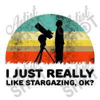 Funny I Just Really Like Stargazing Maternity Scoop Neck T-shirt | Artistshot