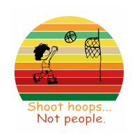 Shoot Hoops Not People Vintage Sticker | Artistshot