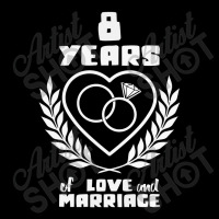 Wedding Anniversary Eight Years Of Love And Marriage Maternity Scoop Neck T-shirt | Artistshot