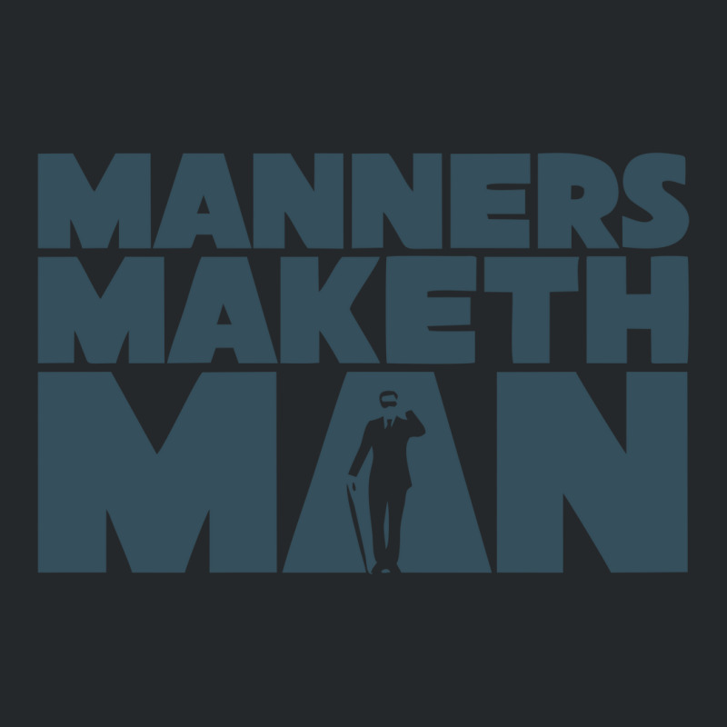 The Manners Maketh Man Crewneck Sweatshirt | Artistshot