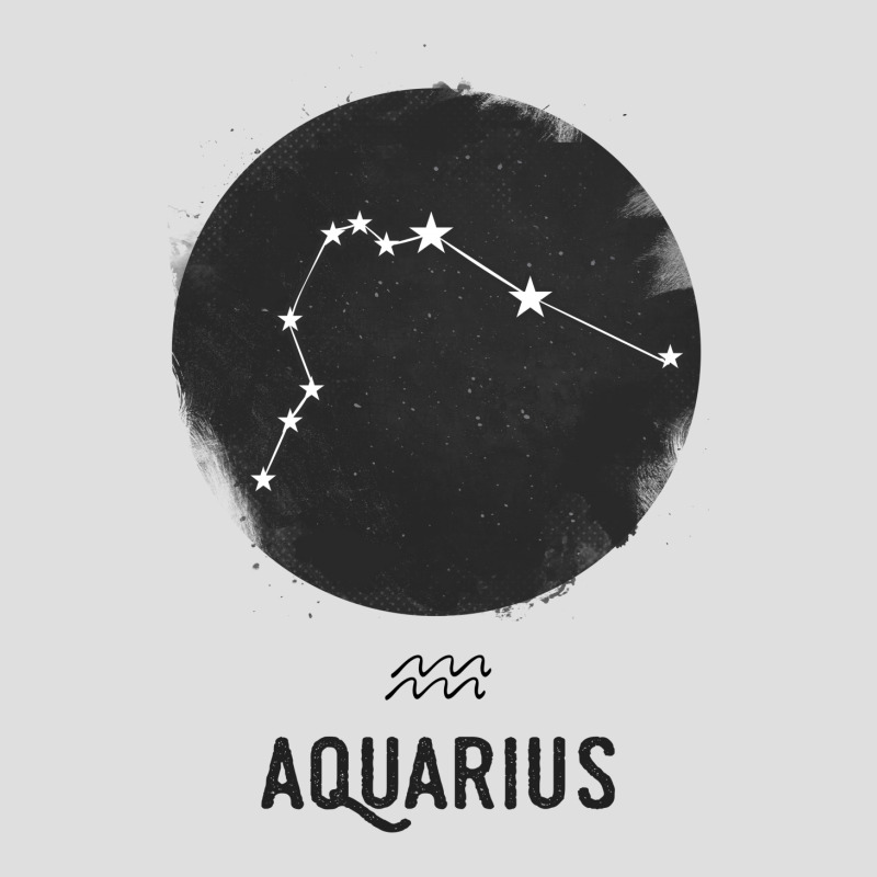 Minimal Aquarius Zodiac Sign V-neck Tee | Artistshot