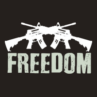 Independence Day T  Shirt Freedom Crossed M4 A1 Machine Guns For Veter Tank Top | Artistshot