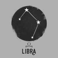 Minimal Libra Zodiac Sign Ladies Fitted T-shirt | Artistshot