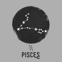 Minimal Pisces Zodiac Sign Ladies Fitted T-shirt | Artistshot