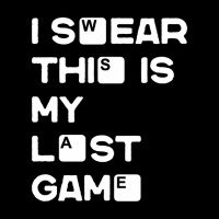 I Swear This Is My Last Game Fleece Short | Artistshot