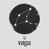 Minimal Virgo Zodiac Sign V-neck Tee | Artistshot