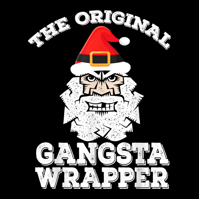 The Original Gangsta Wrapper Shirt Funny Rapper Santa Claus T Shirt Kids Cap | Artistshot