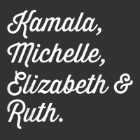 Kamala Michelle Elizabeth And Ruth Democrat T Shirt Vintage Short | Artistshot