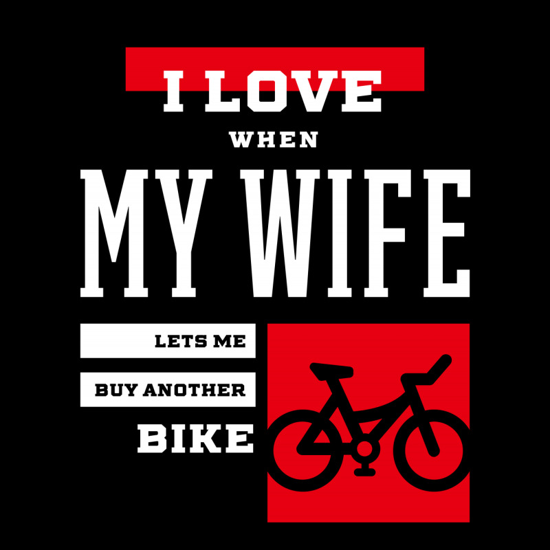 I Love When My Wife - Bike Gift Sport Legging by Diogo Calheiros | Artistshot