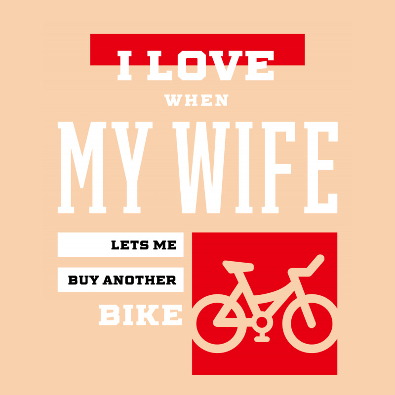 I Love When My Wife - Bike Gift Sport Cropped Hoodie by Diogo Calheiros | Artistshot