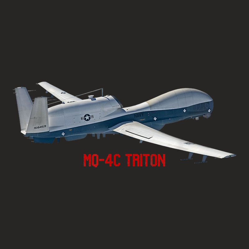 Military Aircraft Mq 4c Triton Raptor Pilot Gifts T Shirt Ladies Fitted T-Shirt by MoczoTenleigh | Artistshot