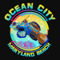 Ocean City Maryland T  Shirt Ocean City Maryland Beach, Goby Mandarin Crop Top | Artistshot