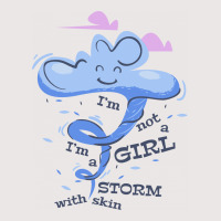 I'm Not A Girl I'm A Storm With Skin Pocket T-shirt | Artistshot