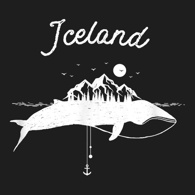 Vintage Iceland Shirt With Humpback Whale Classic T-shirt by ZaraeTrullinger | Artistshot