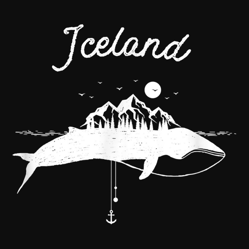 Vintage Iceland Shirt With Humpback Whale Crop Top by ZaraeTrullinger | Artistshot