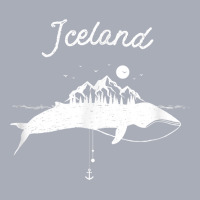 Vintage Iceland Shirt With Humpback Whale Tank Dress | Artistshot