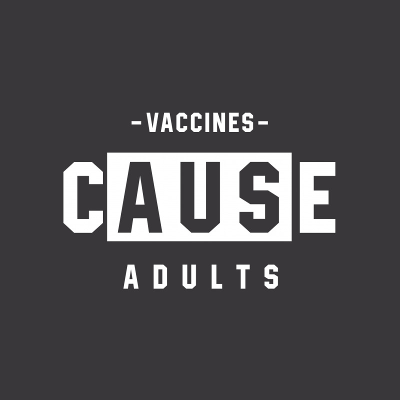 Vaccines Cause Adults - Pro Vaccination Gift Ladies Curvy T-Shirt by Diogo Calheiros | Artistshot