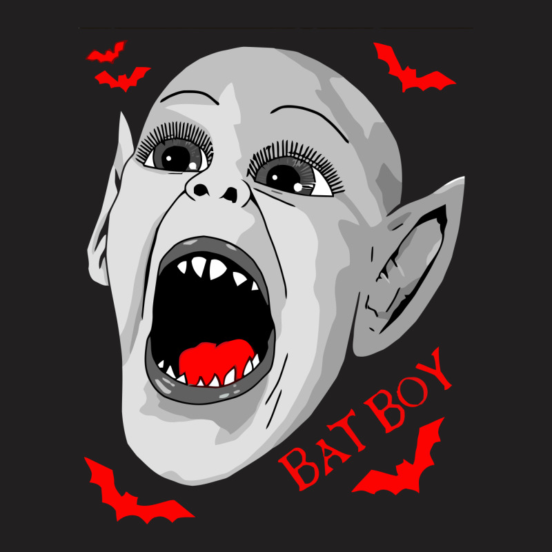 Custom Bat Boy Tshirt By Mdk Art Artistshot