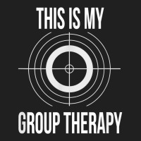 This Is My Group Therapy Shooting Support T Shirt Ladies Polo Shirt | Artistshot