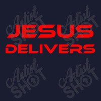 Jesus Delivers Women's V-neck T-shirt | Artistshot