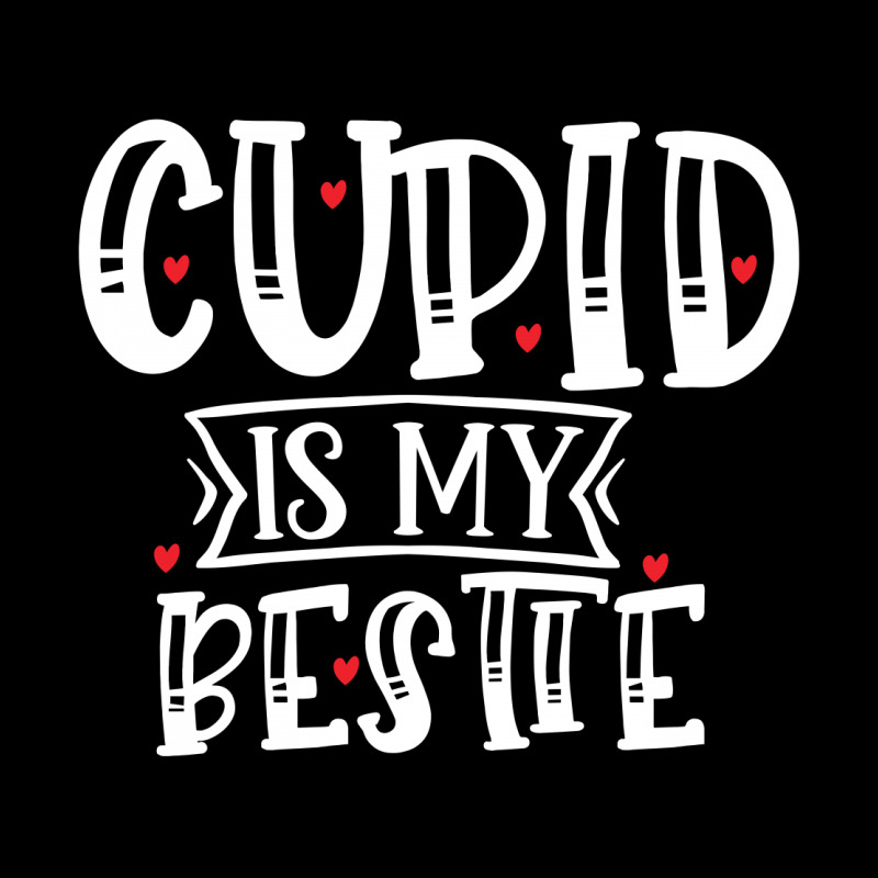 Cupid Is My Bestie Youth Zipper Hoodie by Pompoyo | Artistshot