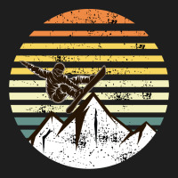 Sunset Snowboarding Classic T-shirt | Artistshot